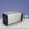 1200W pop-up toaster